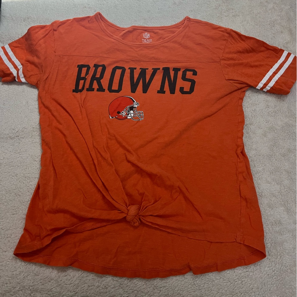 Cleveland Browns Orange Short Sleeve Tee